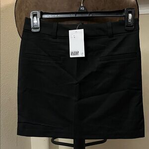 H&M Black Mini Skirt